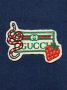 Gucci Kids Spijkerjurk met logopatch Blauw - Thumbnail 3