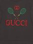 Gucci Kids Sweater met geborduurd logo Grijs - Thumbnail 4