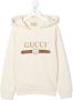 Gucci Kids Sweater met logo Beige - Thumbnail 2