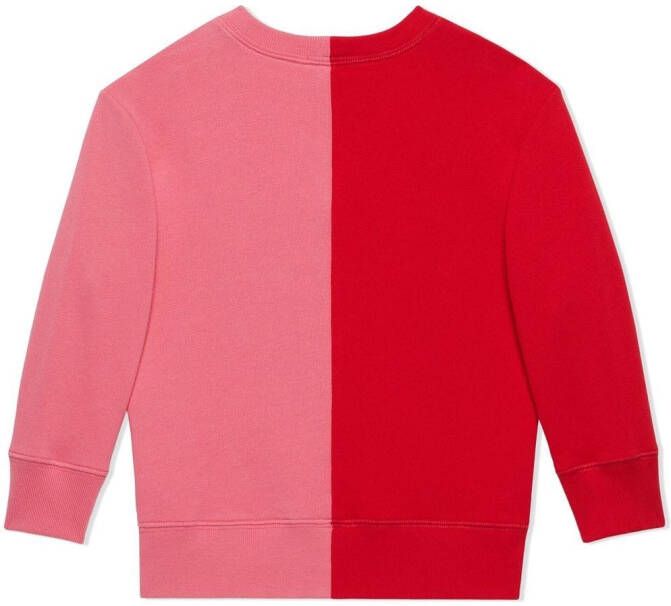 Gucci Kids Sweater met logo Roze