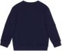 Gucci Kids Katoenen sweater met GG-applicatie Blauw - Thumbnail 2