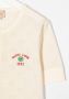 Gucci Kids T-shirt met logo-jacquard Beige - Thumbnail 3