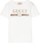 Gucci Kids T-shirt met logo Wit - Thumbnail 3