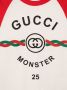 Gucci Kids T-shirt met logoprint Beige - Thumbnail 3