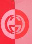 Gucci Kids T-shirt met logoprint Rood - Thumbnail 3