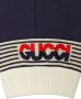 Gucci Kids Trainingsbroek met logoprint Blauw - Thumbnail 3