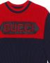 Gucci Kids Trui met logopatch Blauw - Thumbnail 3