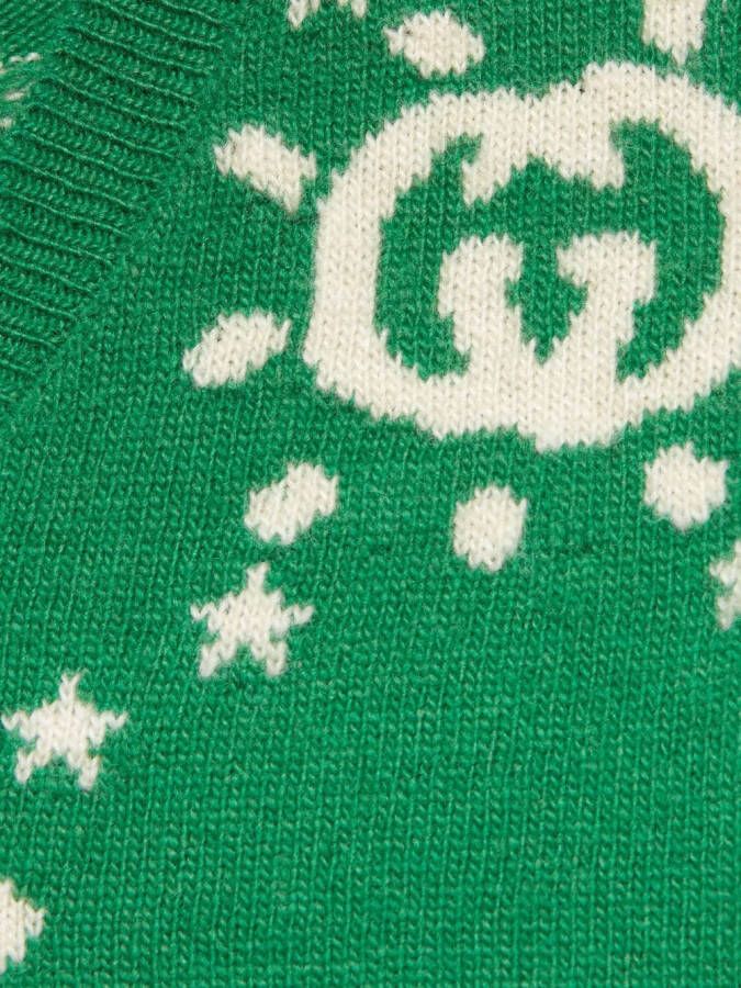 Gucci Kids Vest met GG-logo Groen