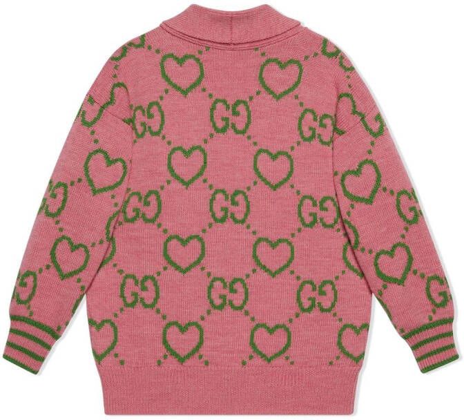 Gucci Kids Vest met print Roze