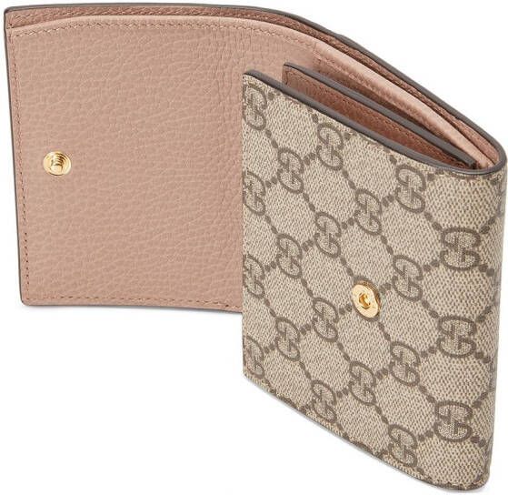 Gucci GG Marmont medium portemonnee Beige