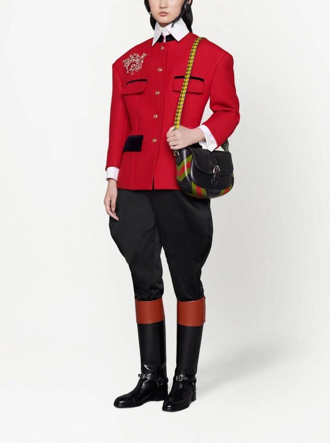 Gucci Kleine schoudertas Zwart