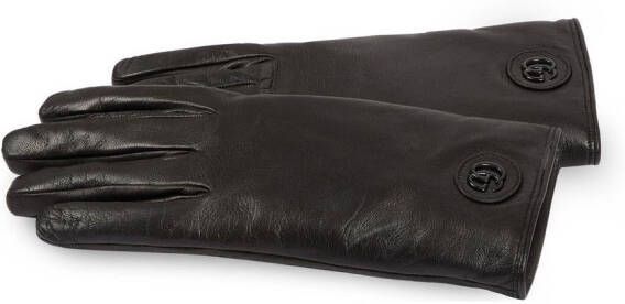 Gucci Leren handschoenen Zwart