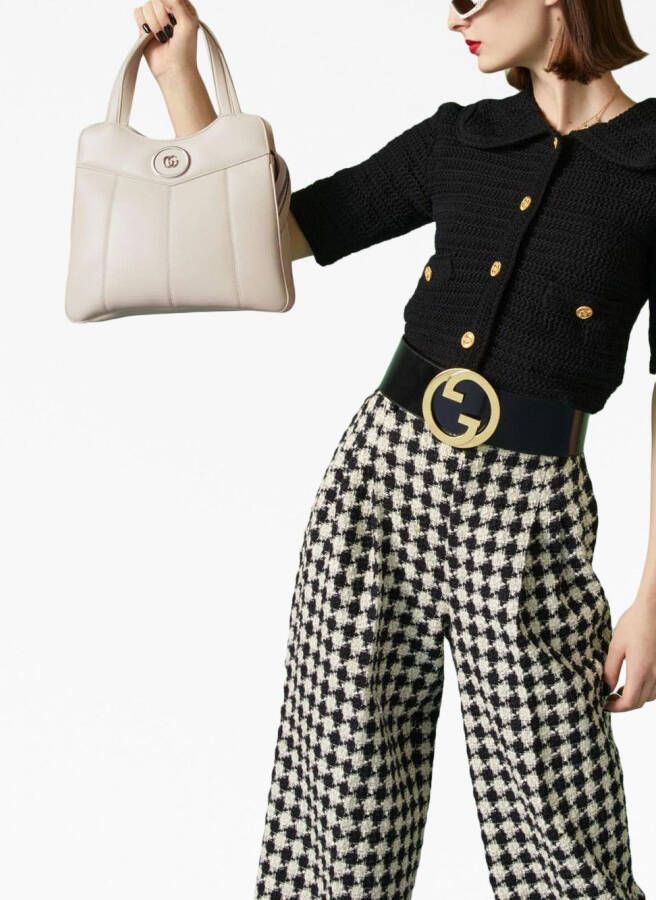 Gucci GG kleine shopper Wit