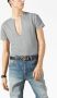 Gucci T-shirt met V-hals Grijs - Thumbnail 3