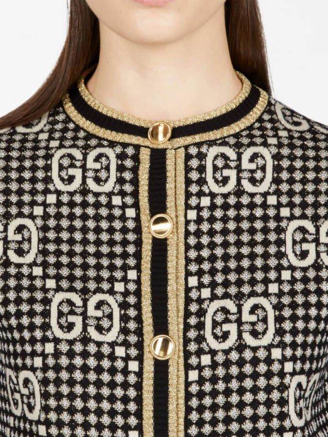 Gucci Vest met logoprint Zwart