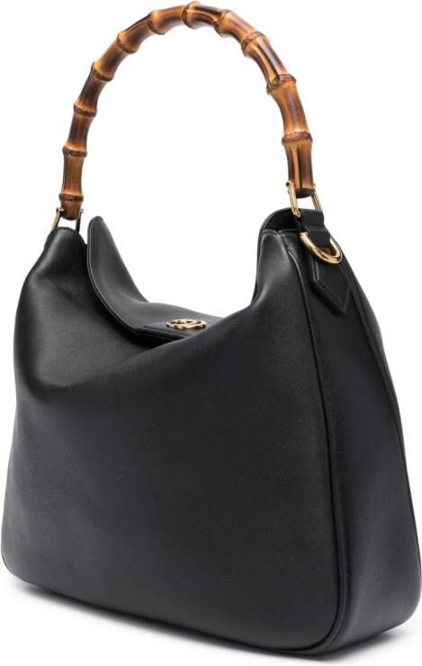 Gucci Diana leren shopper Zwart