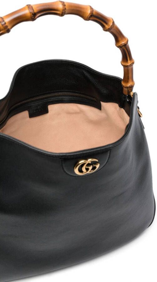 Gucci Diana leren shopper Zwart