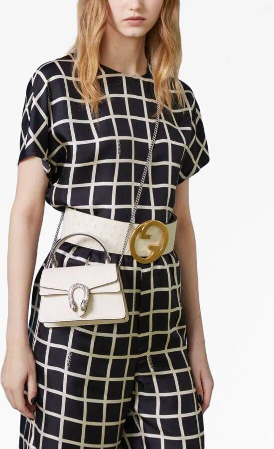 Gucci Dionysus kleine shopper Wit