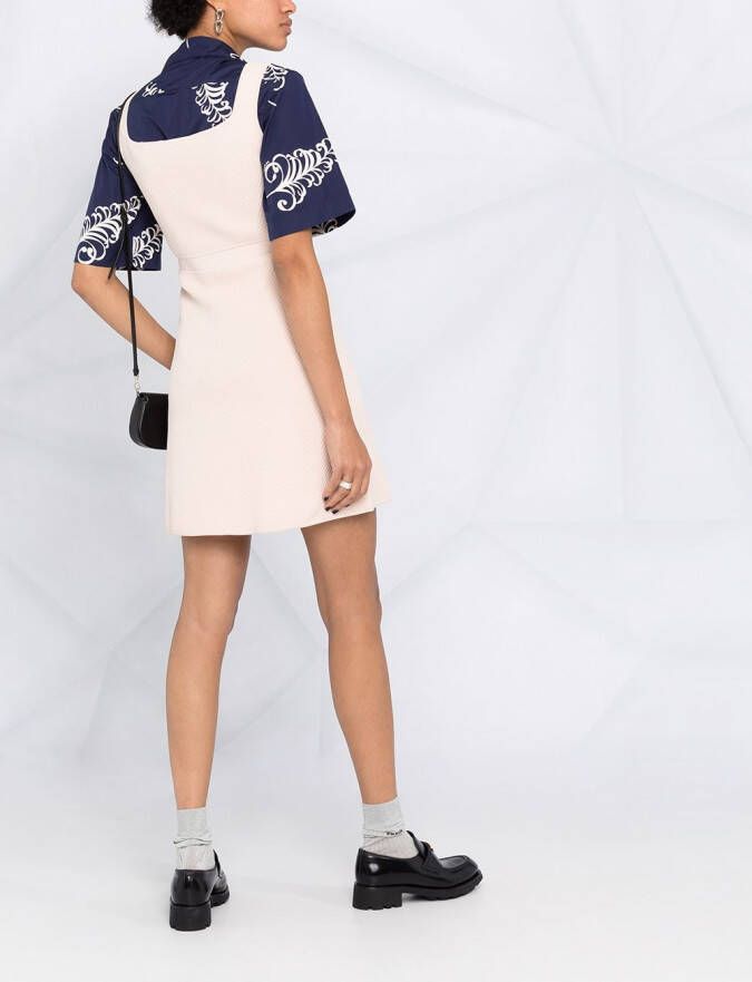 Gucci Mini-jurk met GG-logo Roze