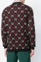 Gucci monogram knit jumper Zwart - Thumbnail 4