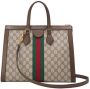 Gucci Ophidia medium shopper Beige - Thumbnail 3