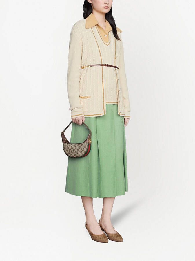 Gucci Ophidia GG kleine tas Beige