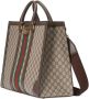 Gucci Ophidia grote shopper Beige - Thumbnail 4