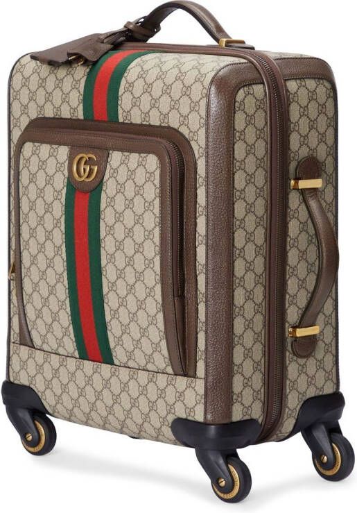 Gucci Savoy kleine handbagage koffer Beige