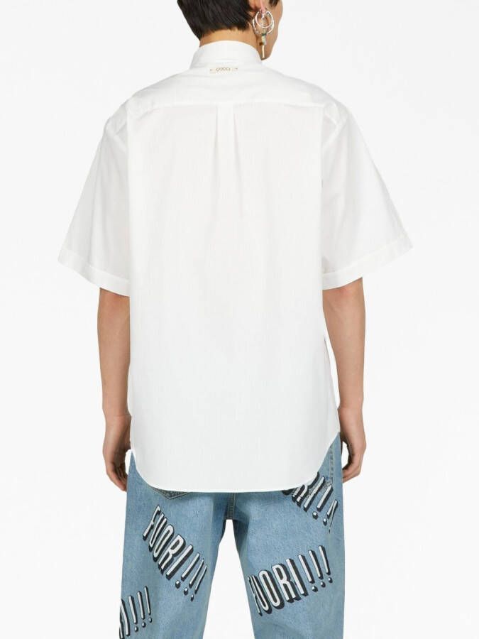Gucci Overhemd met korte mouwen Wit