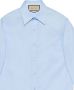 Gucci Overhemd met puntige kraag Blauw - Thumbnail 2