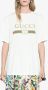 Gucci Katoenen T-shirt met logoprint Wit - Thumbnail 3