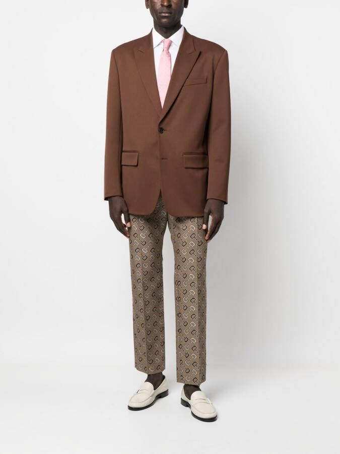 Gucci Pantalon met patroon Beige