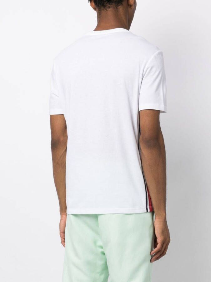 Gucci Poloshirt met gestreept detail Wit
