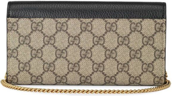 Gucci Portemonnee met ketting Beige