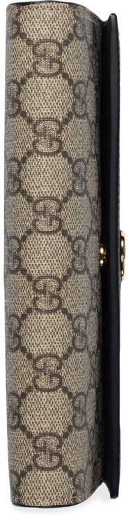 Gucci Portemonnee met ketting Beige