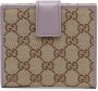 Gucci Leren portemonnee Bruin - Thumbnail 2