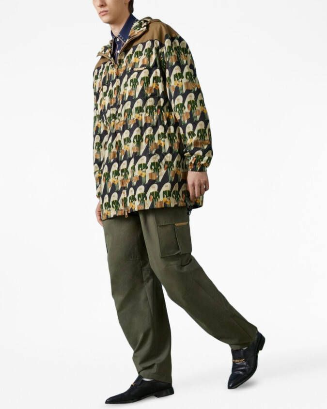 Gucci Jack met rits Zwart