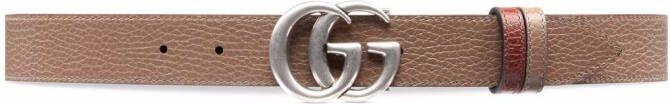 Gucci Riem met GG-logo Bruin