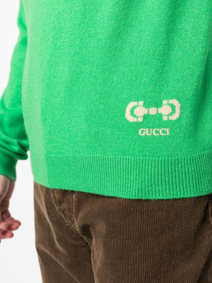 Gucci Gebreide trui Groen