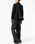 Gucci Katoenen mid waist jeans met wijde pijpen Zwart - Thumbnail 3