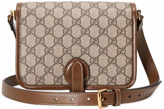 Gucci Messengertas met GG-canvas Beige