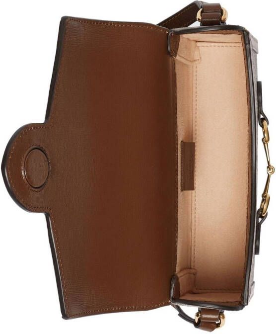 Gucci Horsebit 1955 mini-schoudertas Beige