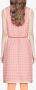 Gucci Short tweed dress with chain belt Roze - Thumbnail 4