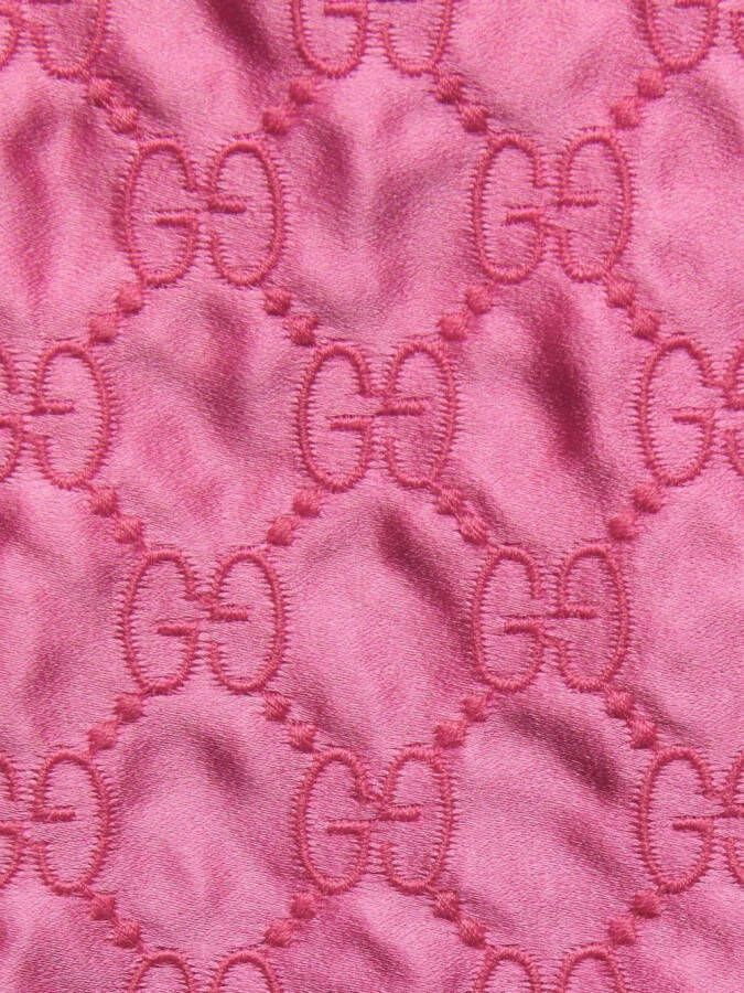 Gucci Shorts met borduurwerk Roze