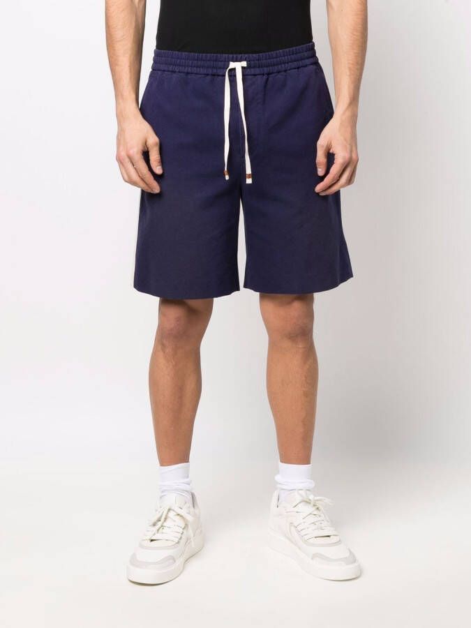 Gucci Shorts met logoprint Blauw