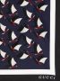 Gucci Sjaal met abstract patroon Blauw - Thumbnail 2
