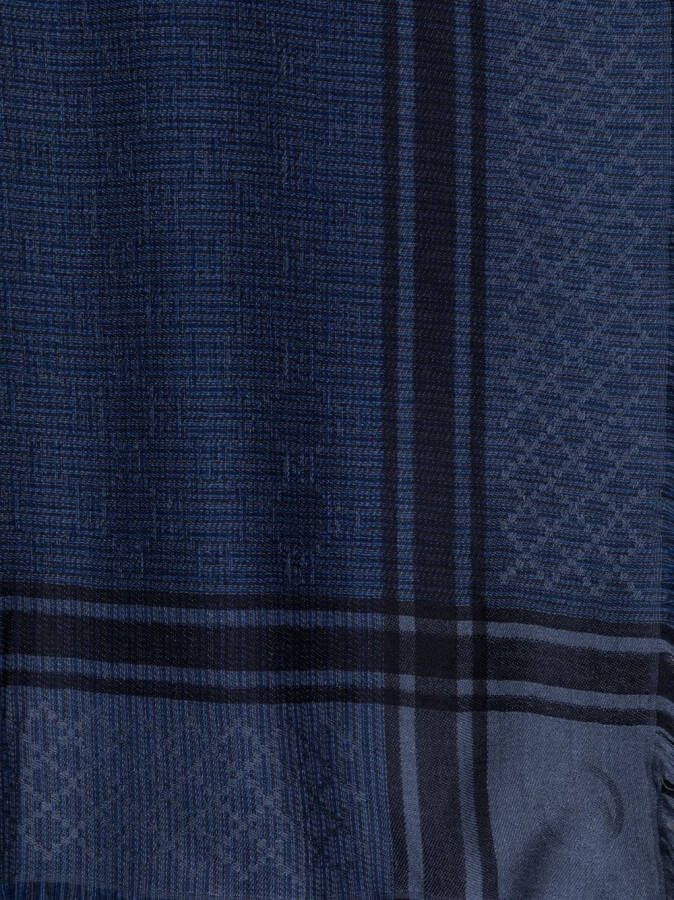 Gucci Sjaal met GG-logo Blauw