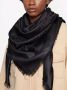Gucci Sjaal met jacquard Zwart - Thumbnail 2