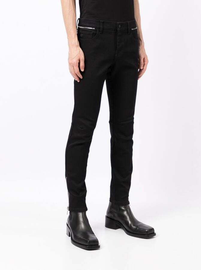 Gucci Skinny jeans met rits Zwart