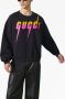 Gucci Sweater met logoprint Zwart - Thumbnail 3